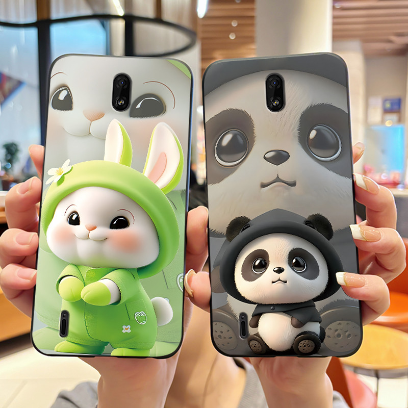 Phone Cases Viral - Miękkie silikonowe czarne etui na telefon