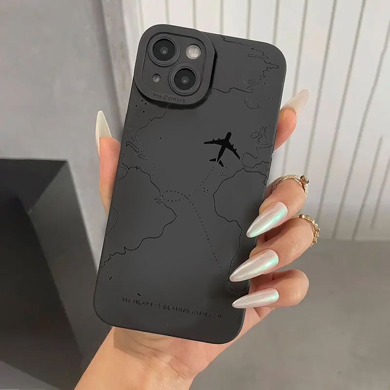 Phone Cases Galaxy S23 - Etui na telefon inspirowane trasami lotniczymi