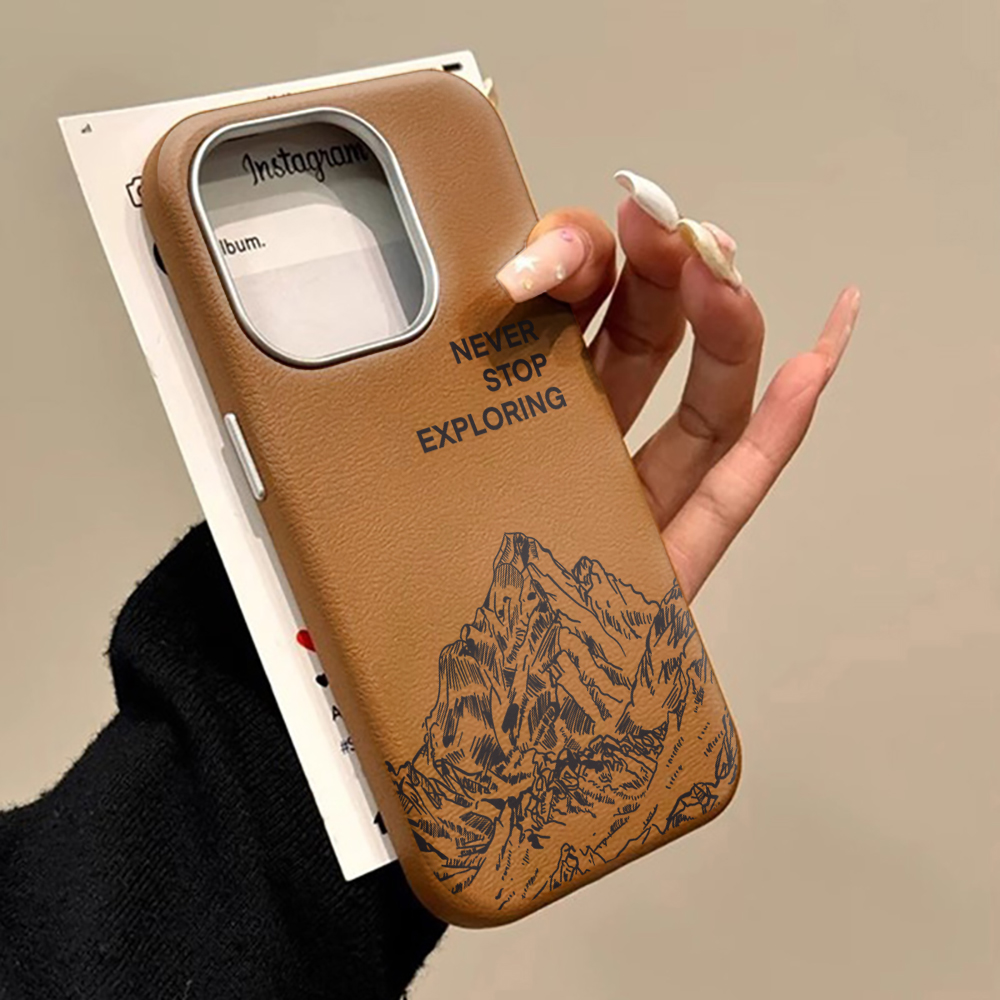 Phone Cases For Samsung S21 5G - Luksusowe, proste etui górskie na Samsung