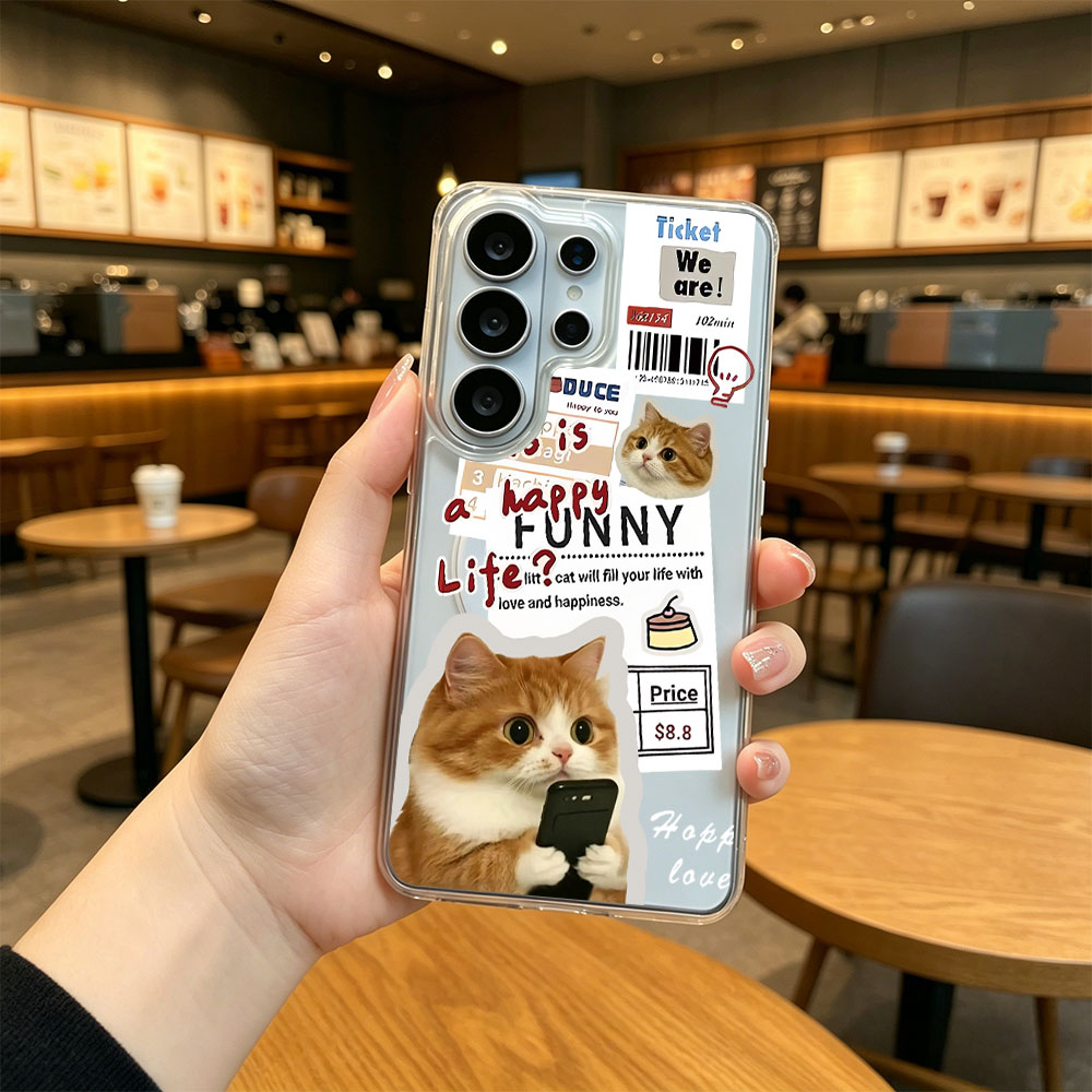 Phone Cases For Samsung S21 5G - Przezroczyste akrylowe etui magnetyczne na telefon