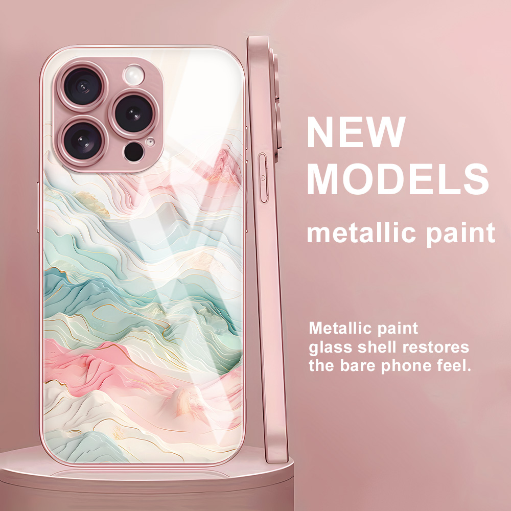 Phone Cases For Samsung S21 5G - Etui na telefon ze szkła hartowanego