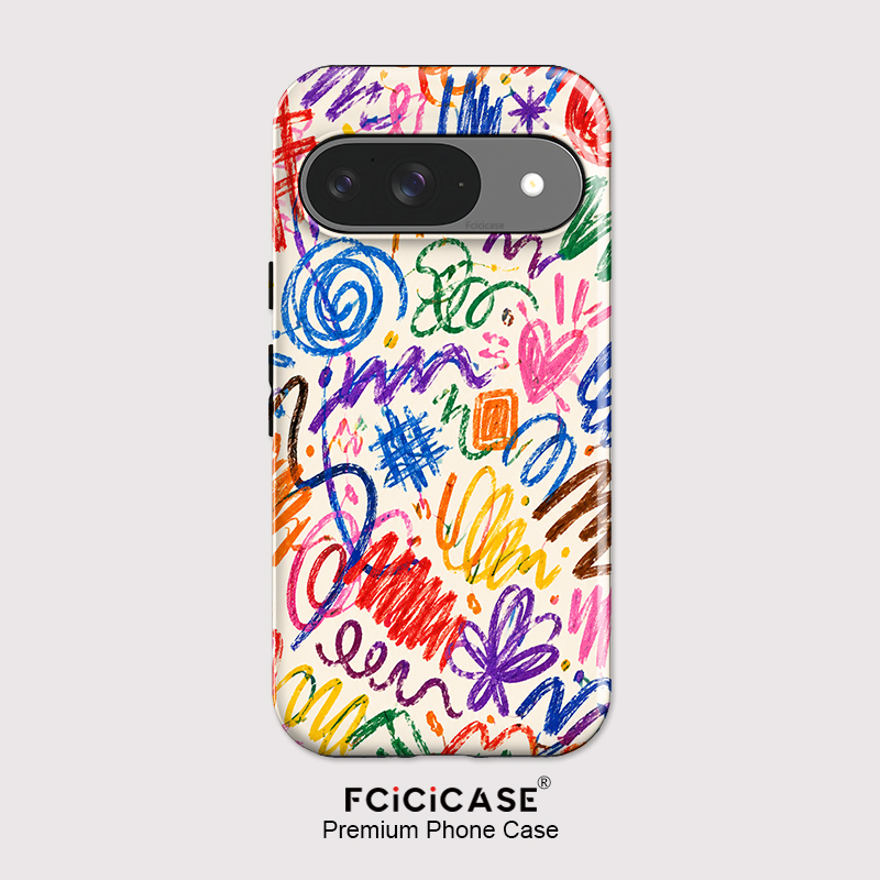 Google Pixel 9 - Fcicicase Artystyczne Etui na Telefon z