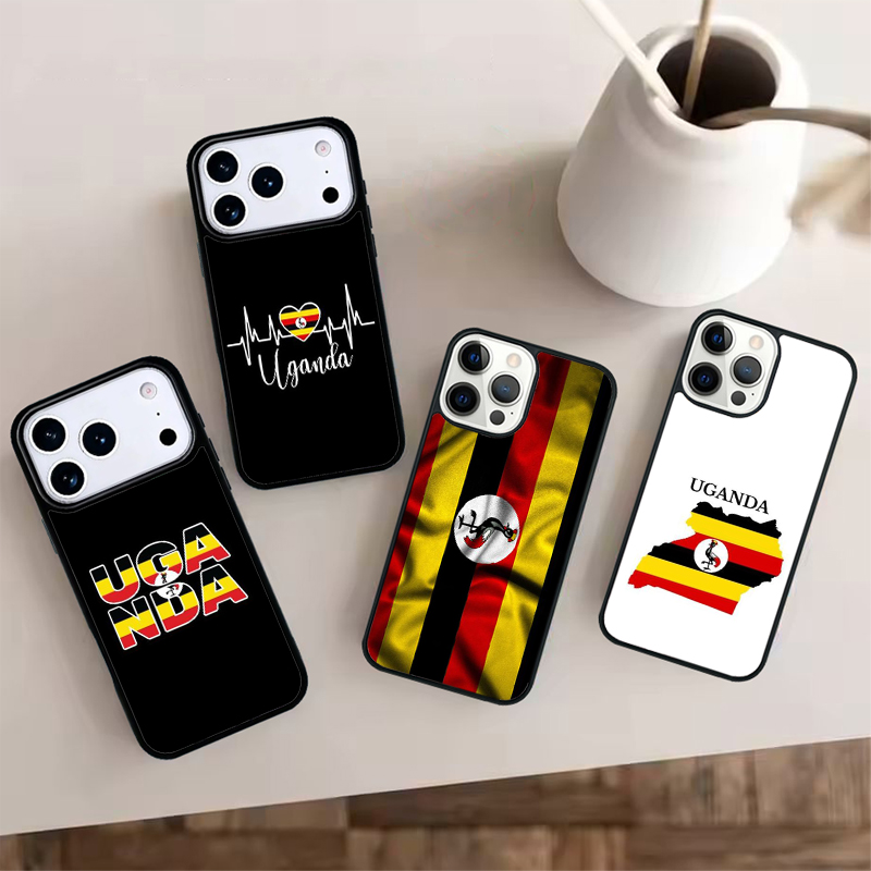 Phone Cases Uganda - Etui na telefon z motywem flagi