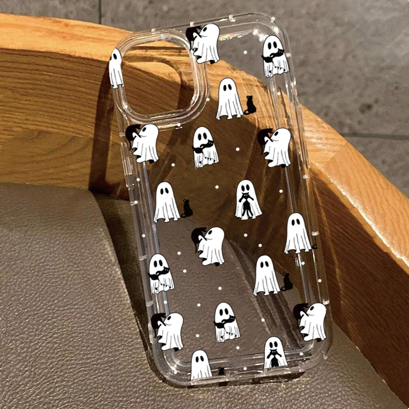 Phone Cases Store - Western Halloween Cowboy Ghost & Flowers