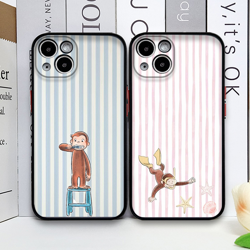Phone Cases Xr - Etui na telefon z kreskówkową, paskowaną