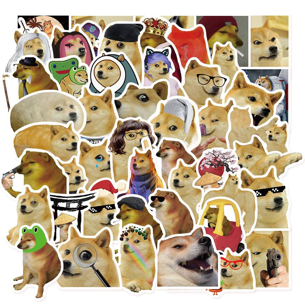 50 szt. Śmieszne naklejki Doge – Phone Cases Kids recenzja i cena