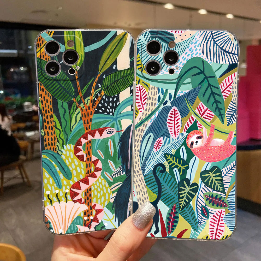 Tropical Jungle Print Leopard  – Phone Cases Zebra recenzja i cena
