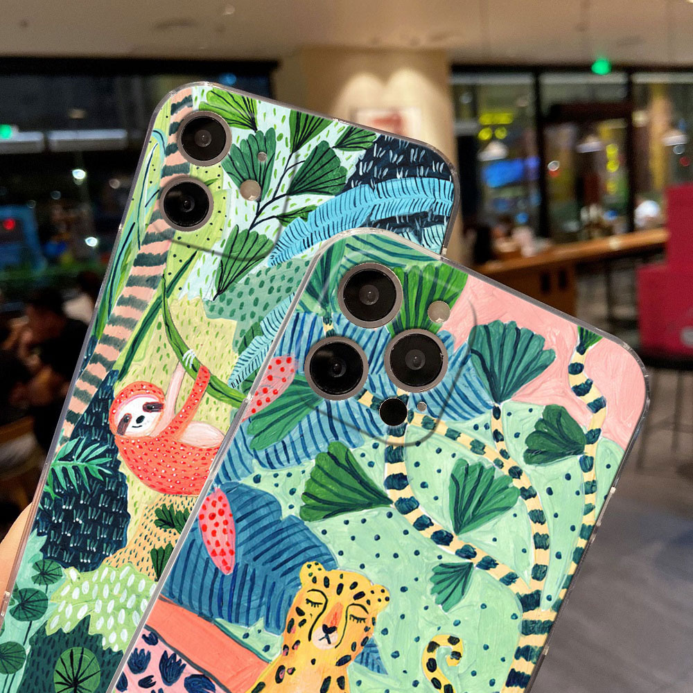 Tropical Jungle Print Leopard  – Phone Cases Zebra recenzja i cena