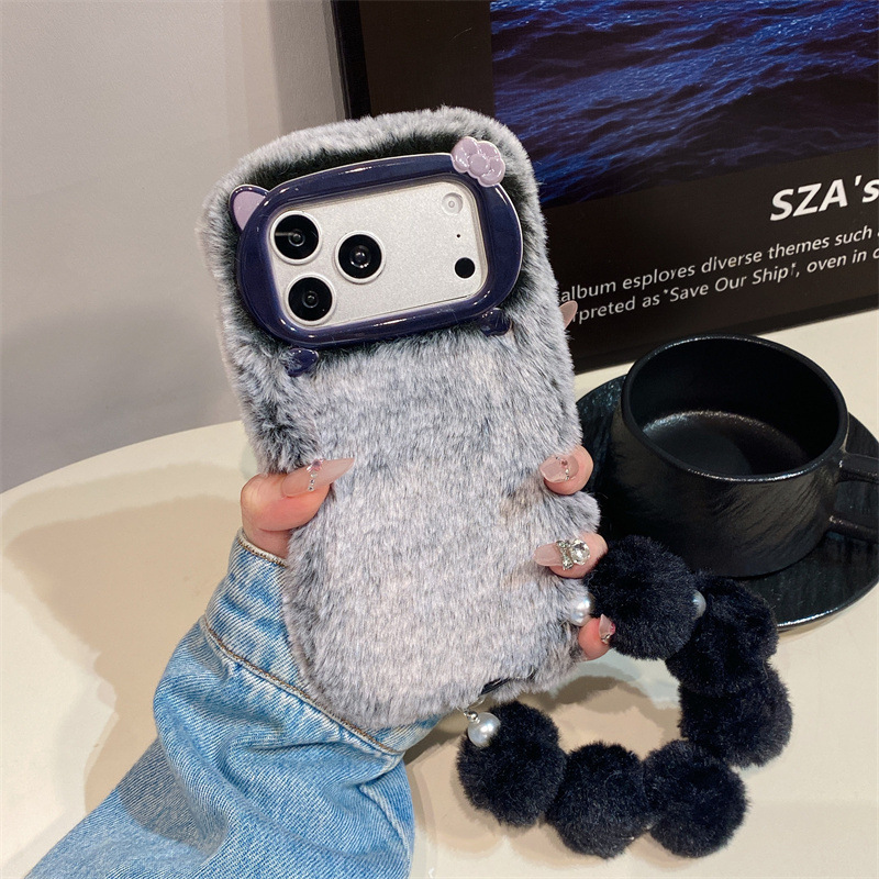 Luksusowe, jednokolorowe, futr – Phone Cases Store recenzja i cena