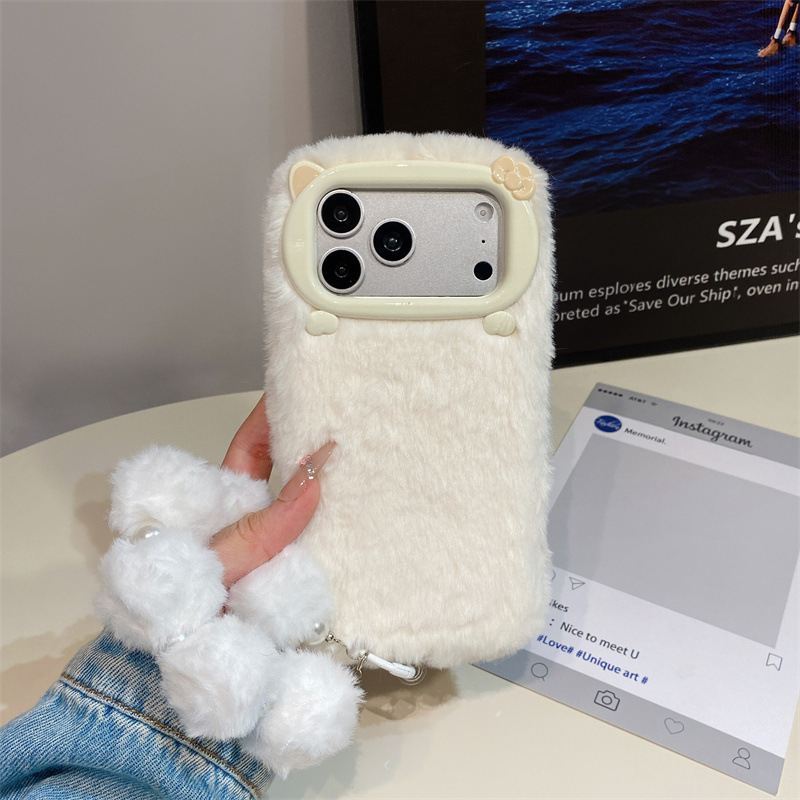 Luksusowe, jednokolorowe, futr – Phone Cases Store recenzja i cena