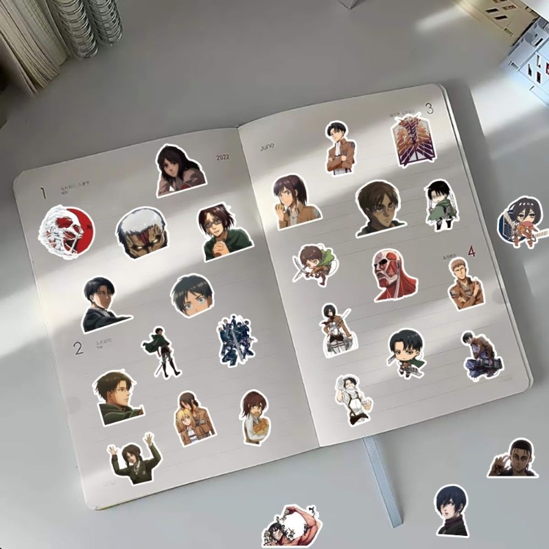 60 szt. Naklejek Anime Atak Ty – Phone Cases Beach recenzja i cena