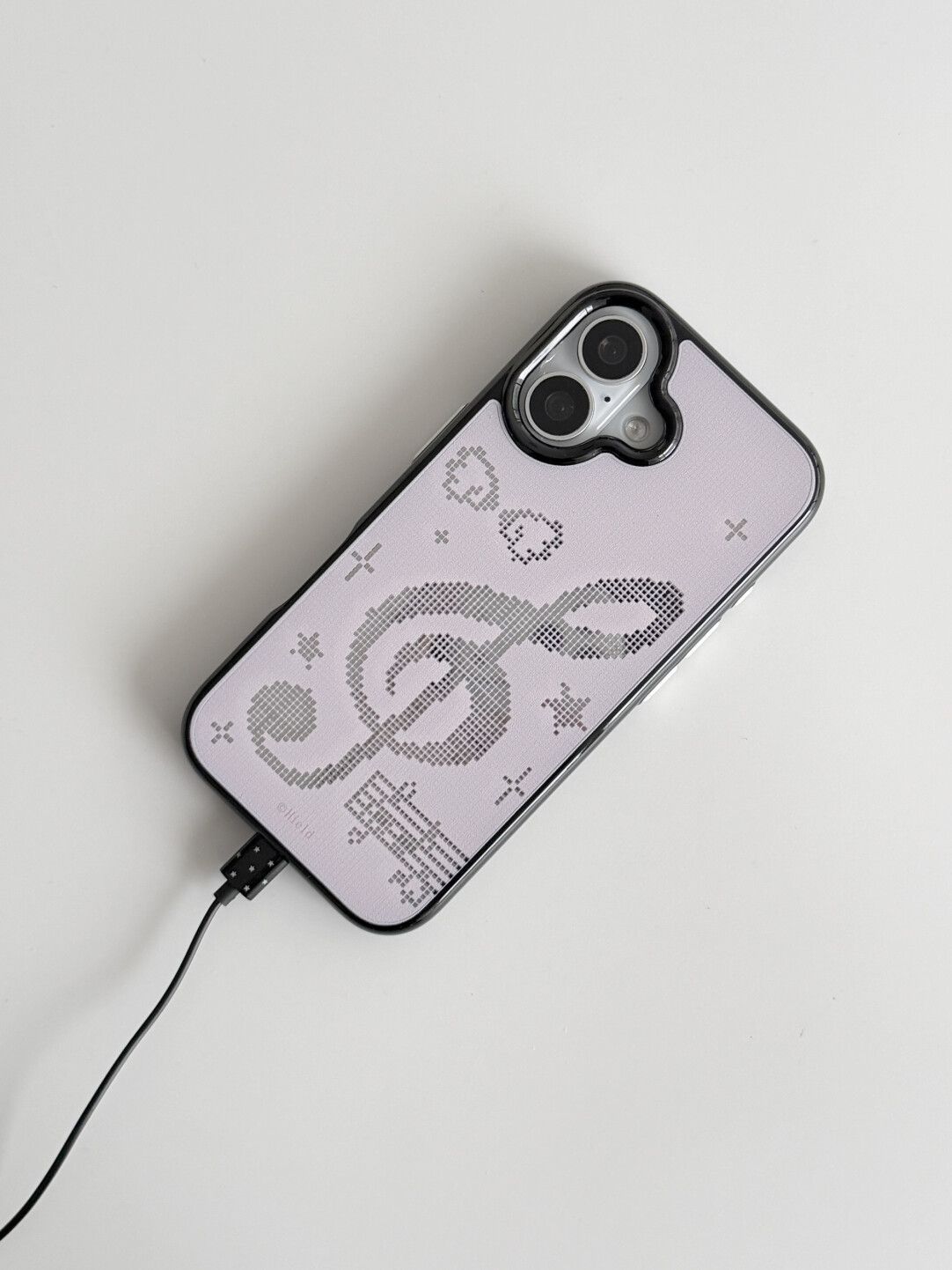 INS Koreańskie Różowe Mozaikow – Phone Cases Junk recenzja i cena