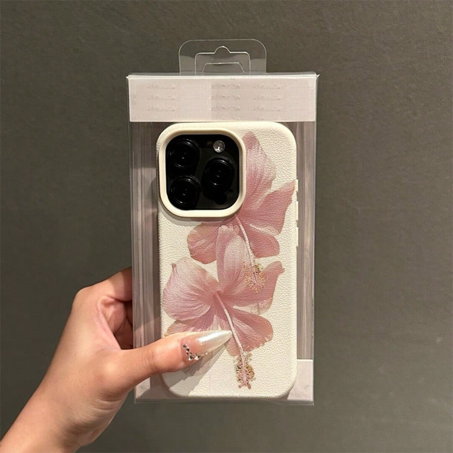 Różowy Hibiskus Eleganckie, es – Apple Iphone 15 Pro Max recenzja i cena