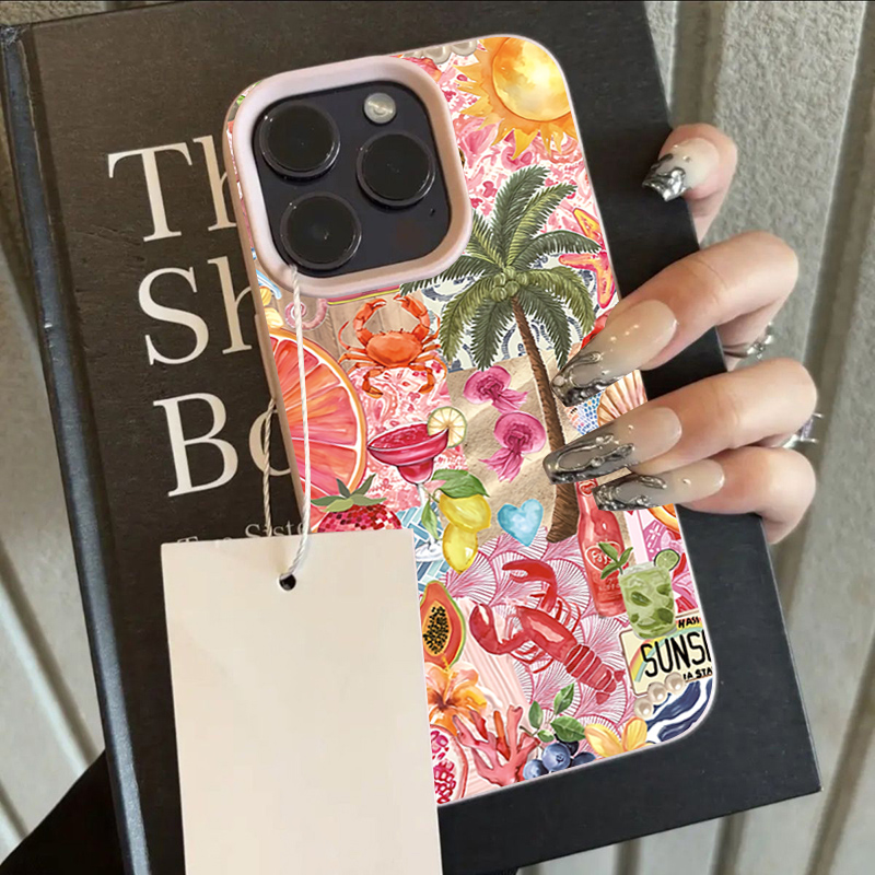 Letni Wzór Kolażu Plażowego, T – Phone Cases Beach recenzja i cena